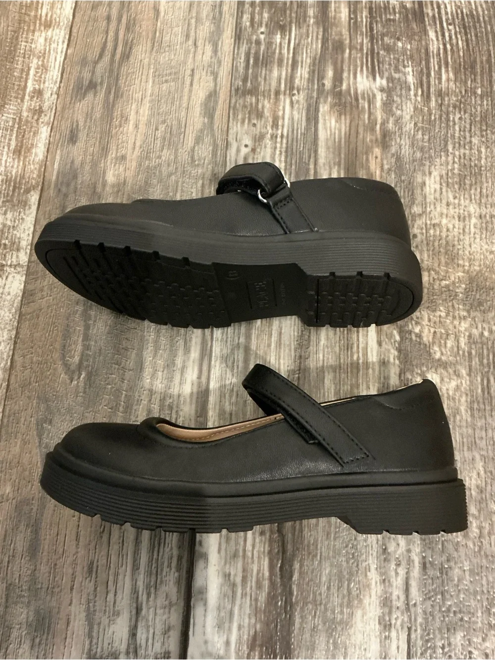 The Children's Place Black Mary Jane School Shoe Size 13
